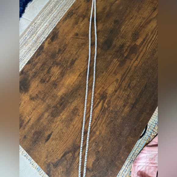 Vintage Art Deco Faceted Crystal Bead Opera Length Necklace - Picture 6 of 8